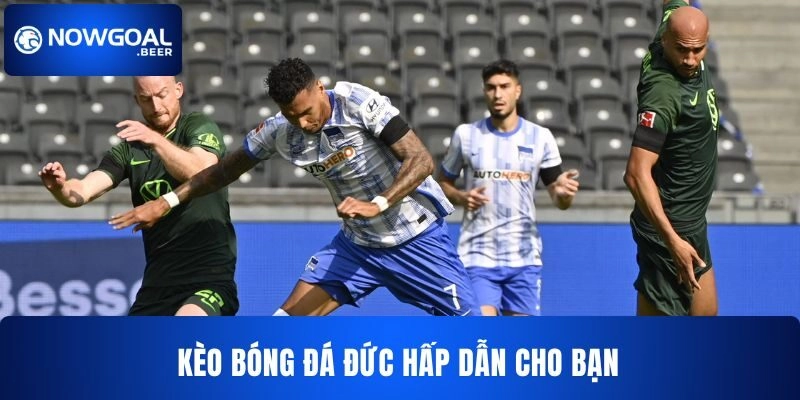 Kèo Bóng Đá Đức NOWGOAL Hấp Dẫn Với Vô Vàn Kèo Cược